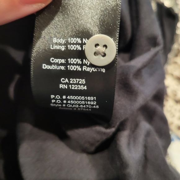 Aritzia Talula Size S Canterbury Silver Sequins Mini Sparkle Dress - Picture 7 of 7